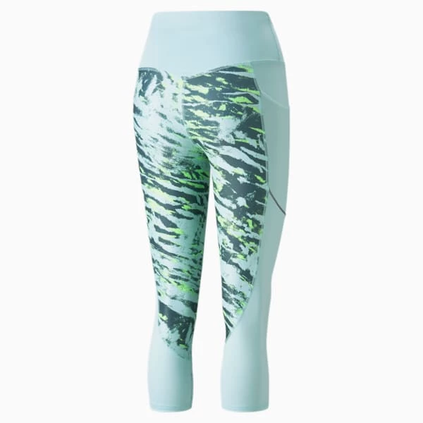 Performance Running 5K Graphic High Waisted 3/4 Women's Running Leggings 6 Performance Running 5K Graphic High Waisted 3/4 Women's Running Leggings - Image 6