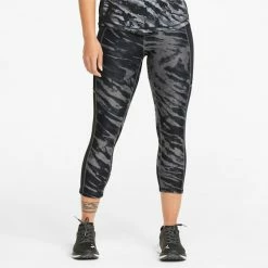 Performance Running 5K Graphic High Waisted 3/4 Women's Running Leggings
