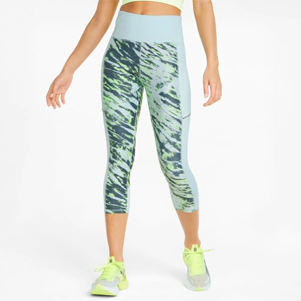 Performance Running 5K Graphic High Waisted 3/4 Women's Running Leggings 1 Performance Running 5K Graphic High Waisted 3/4 Women's Running Leggings