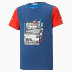 Puma BMW M Motorsport Big Kids' Car Graphic Tee -Shoes Sales Store BMW M Motorsport Big Kids Car Graphic Tee 4