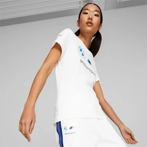 Essentials BMW M Motorsport ESS Women's Logo Tee 1 Essentials BMW M Motorsport ESS Women's Logo Tee