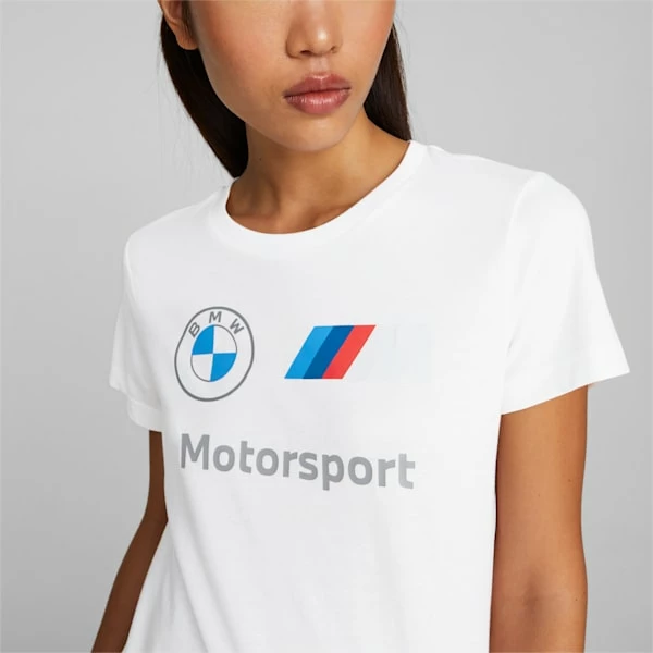 Essentials BMW M Motorsport ESS Women's Logo Tee 4 Essentials BMW M Motorsport ESS Women's Logo Tee - Image 4