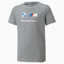 BMW M Motorsport Essentials Logo Tee Big Kids