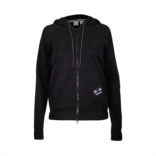 Puma BMW M Motorsport Hooded Women's Sweat Jacket 4 Puma BMW M Motorsport Hooded Women's Sweat Jacket - Image 4