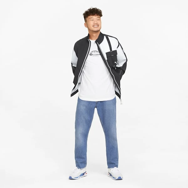 Puma BMW M Motorsport Statement Woven Men's Jacket 3 Puma BMW M Motorsport Statement Woven Men's Jacket - Image 3