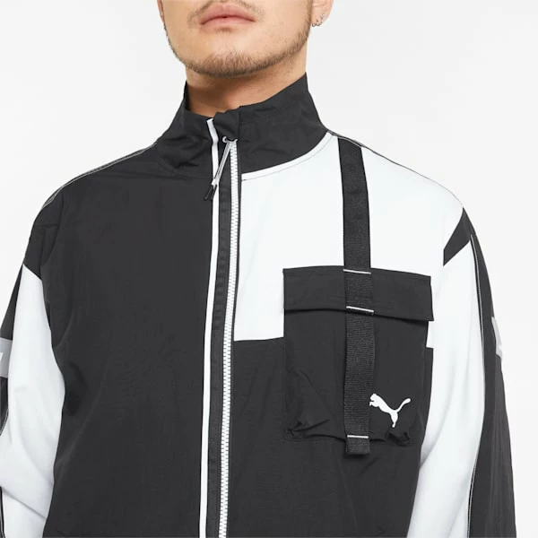 Puma BMW M Motorsport Statement Woven Men's Jacket 4 Puma BMW M Motorsport Statement Woven Men's Jacket - Image 4