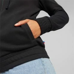 Puma BMW M Motorsport Women's Hooded Sweat Jacket -Shoes Sales Store BMW M Motorsport Womens Hooded Sweat Jacket 2