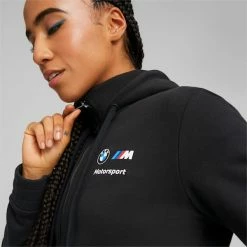 Puma BMW M Motorsport Women's Hooded Sweat Jacket -Shoes Sales Store BMW M Motorsport Womens Hooded Sweat Jacket 3