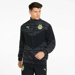 Puma BVB Prematch Men's Soccer Jacket