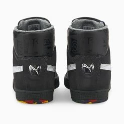 Classics Black Fives Suede Men's Sneakers -Shoes Sales Store Black Fives Suede Mens Sneakers 2