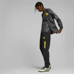 Puma Borussia Dortmund Soccer Men's Prematch Jacket -Shoes Sales Store Borussia Dortmund Soccer Mens Prematch Jacket 4