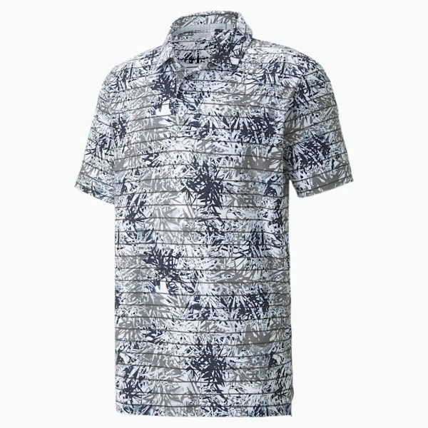 Puma CLOUDSPUN Tropic Leaves Men's Golf Polo Shirt 5 Puma CLOUDSPUN Tropic Leaves Men's Golf Polo Shirt - Image 5