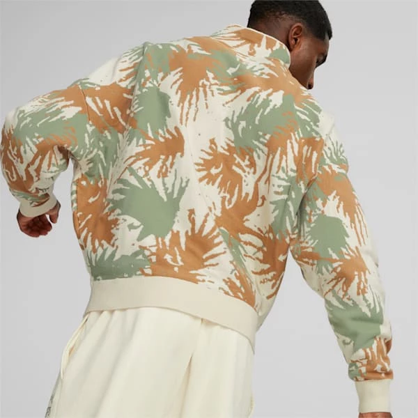 Puma Childhood Dreams Men's Basketball Quarter Zip Sweatshirt 3 Puma Childhood Dreams Men's Basketball Quarter Zip Sweatshirt - Image 3