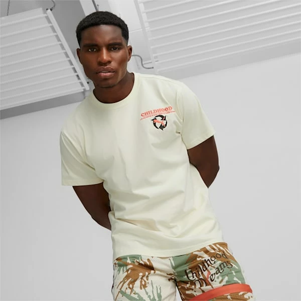 Puma Childhood Dreams Men's Basketball Short Sleeve Tee 1 Puma Childhood Dreams Men's Basketball Short Sleeve Tee