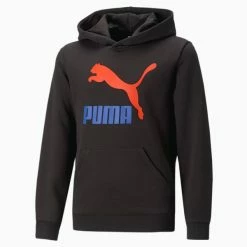 Puma Classics Big Kids' Logo Hoodie -Shoes Sales Store Classics Big Kids Logo Hoodie 4