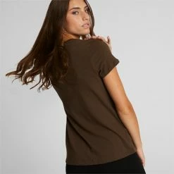 Puma Double Up Women's Logo Tee -Shoes Sales Store Double Up Womens Logo Tee 2