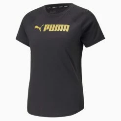Puma Fit Women's Training Logo Tee -Shoes Sales Store Fit Womens Training Logo Tee 11