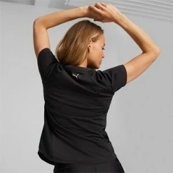 Puma Fit Women's Training Logo Tee -Shoes Sales Store Fit Womens Training Logo Tee 8