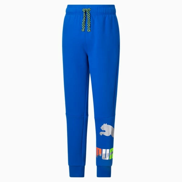 Puma Galaxy Pack Metallic Logo Big Kids' Joggers 1 Puma Galaxy Pack Metallic Logo Big Kids' Joggers