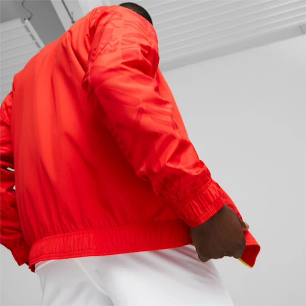 Puma Ghana Soccer Men's Prematch Jacket 2 Puma Ghana Soccer Men's Prematch Jacket - Image 2