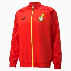 Puma Ghana Soccer Men's Prematch Jacket 11 Puma Ghana Soccer Men's Prematch Jacket -Shoes Sales Store Ghana Soccer Mens Prematch Jacket 5