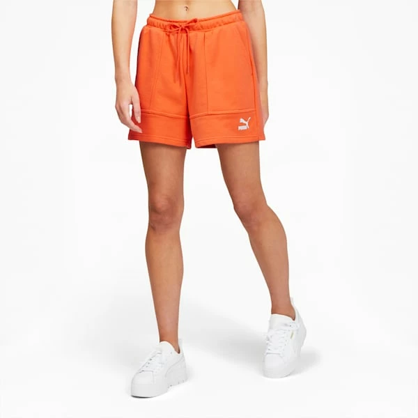 Puma Hidden Flower High Waist Women's Shorts 1 Puma Hidden Flower High Waist Women's Shorts