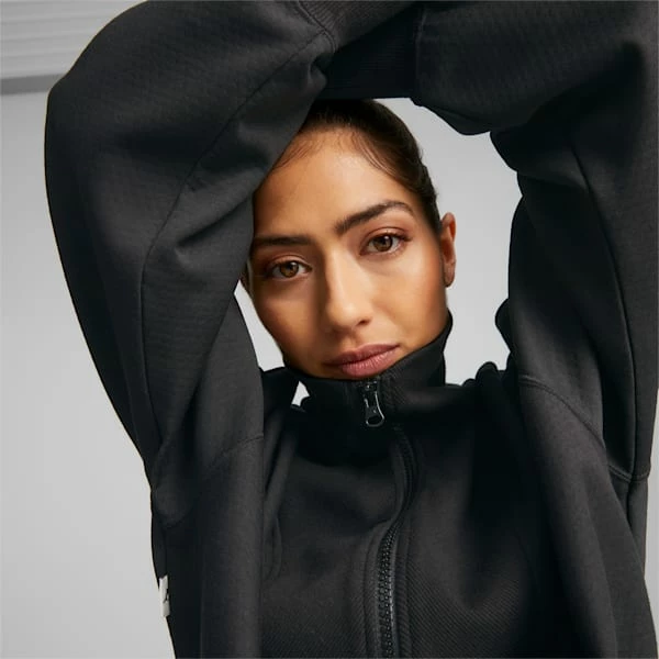 Puma Infuse Women's Half-Zip Oversized Sweatshirt 2 Puma Infuse Women's Half-Zip Oversized Sweatshirt - Image 2