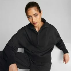 Puma Infuse Women's Half-Zip Oversized Sweatshirt