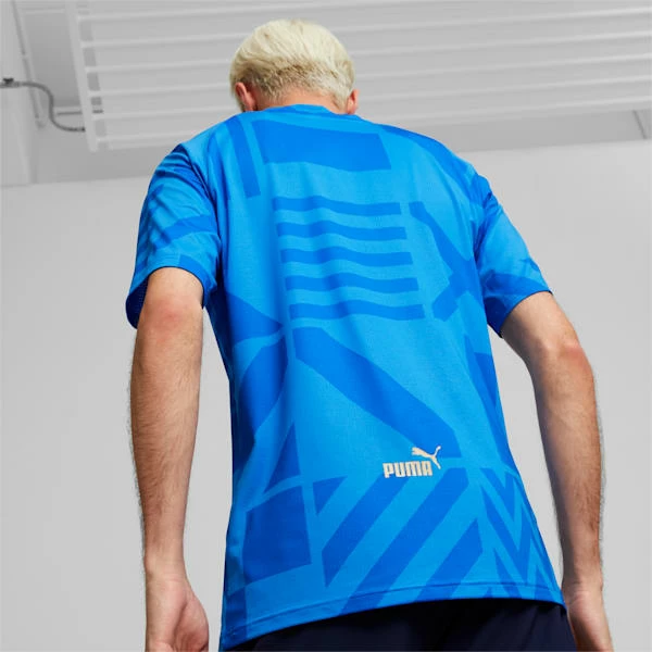 Puma Italy Football Home Men's Prematch Jersey 2 Puma Italy Football Home Men's Prematch Jersey - Image 2