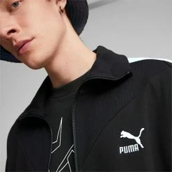 Puma Luxe Sport Men's T7 Track Jacket -Shoes Sales Store Luxe Sport Mens T7 Track Jacket 2
