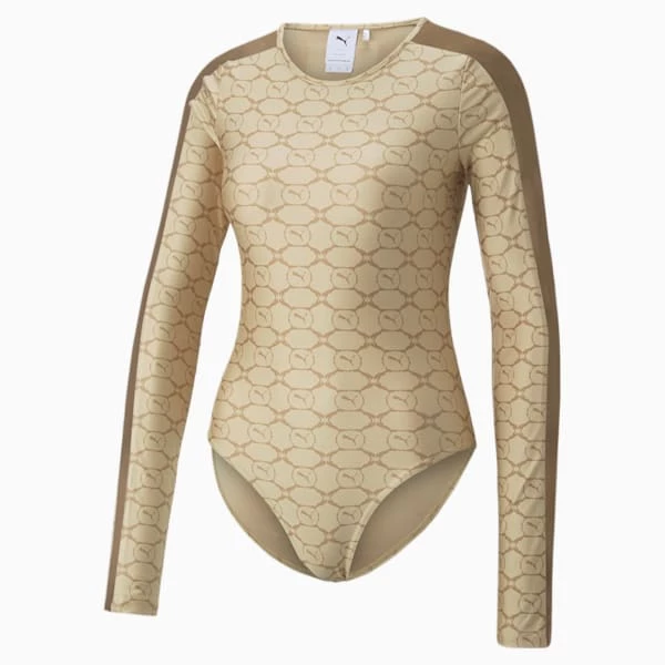 Puma Luxe Sport Women's T7 Bodysuit 4 Puma Luxe Sport Women's T7 Bodysuit - Image 4