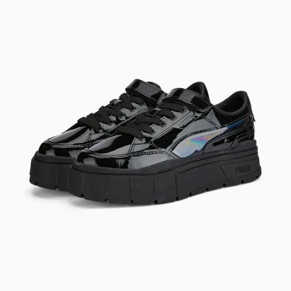 Puma Mayze Stack Patent Leather Women's Sneakers 2 Puma Mayze Stack Patent Leather Women's Sneakers - Image 2