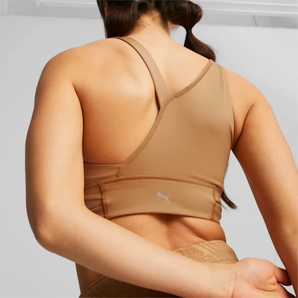 Puma Mid Impact Fashion Luxe Women's Sports Bra 5 Puma Mid Impact Fashion Luxe Women's Sports Bra - Image 5