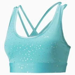 Puma Mid Impact Printed Women's Sports Bra 10 Puma Mid Impact Printed Women's Sports Bra -Shoes Sales Store Mid Impact Printed Womens Sports Bra 4