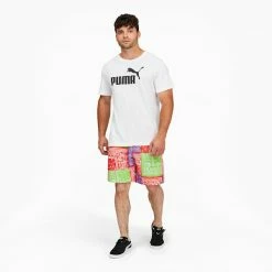 Puma Not From Here Paisley Printed Men's Basketball Shorts -Shoes Sales Store Not From Here Paisley Printed Mens Basketball Shorts 2