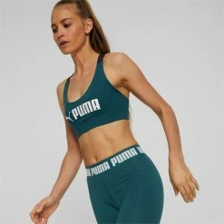 PUMA Fit Mid Impact Women's Sports Bra -Shoes Sales Store PUMA Fit Mid Impact Womens Sports Bra 9