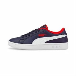 Running PUMA Smash V2 Leather Sneakers Big Kids