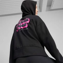 PUMA X BARBELLS FOR BOOBS Full-Zip Women's Training Hoodie -Shoes Sales Store PUMA x BARBELLS FOR BOOBS Full Zip Womens Training Hoodie 2