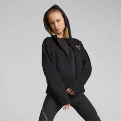 PUMA X BARBELLS FOR BOOBS Full-Zip Women's Training Hoodie -Shoes Sales Store PUMA x BARBELLS FOR BOOBS Full Zip Womens Training Hoodie 4