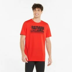 PUMA X BATMAN Perforated Men's Training Tee