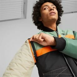 PUMA X BLACK FIVES Men's Basketball Bomber Jacket -Shoes Sales Store PUMA x BLACK FIVES Mens Basketball Bomber Jacket 5