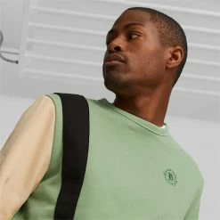 PUMA X BLACK FIVES Men's Crewneck Basketball Sweatshirt -Shoes Sales Store PUMA x BLACK FIVES Mens Crewneck Basketball Sweatshirt 3