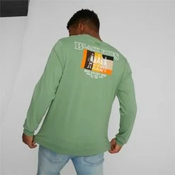 PUMA X BLACK FIVES Men's Long Sleeve Basketball Tee -Shoes Sales Store PUMA x BLACK FIVES Mens Long Sleeve Basketball Tee 2