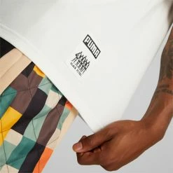 PUMA X BLACK FIVES Men's Short Sleeve Basketball Tee -Shoes Sales Store PUMA x BLACK FIVES Mens Short Sleeve Basketball Tee 3