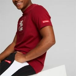 PUMA X COCA-COLA Men's Graphic Tee -Shoes Sales Store PUMA x COCA COLA Mens Graphic Tee 3