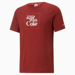PUMA X COCA-COLA Men's Graphic Tee -Shoes Sales Store PUMA x COCA COLA Mens Graphic Tee 5