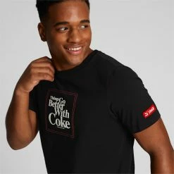 PUMA X COCA-COLA Men's Graphic Tee 7 PUMA X COCA-COLA Men's Graphic Tee -Shoes Sales Store PUMA x COCA COLA Mens Graphic Tee 7