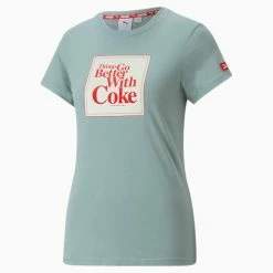 PUMA X COCA-COLA Women's Graphic Tee -Shoes Sales Store PUMA x COCA COLA Womens Graphic Tee 3