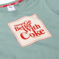 PUMA X COCA-COLA Women's Graphic Tee -Shoes Sales Store PUMA x COCA COLA Womens Graphic Tee 5