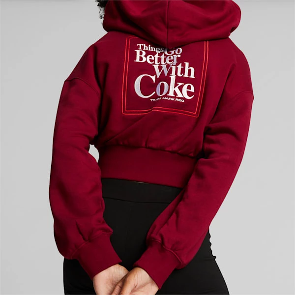 PUMA X COCA-COLA Women's Hoodie 2 PUMA X COCA-COLA Women's Hoodie - Image 2